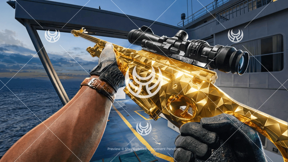 KG7 Vulcan with Gold camo — Modern Warfare 4 YouTube thumbnail