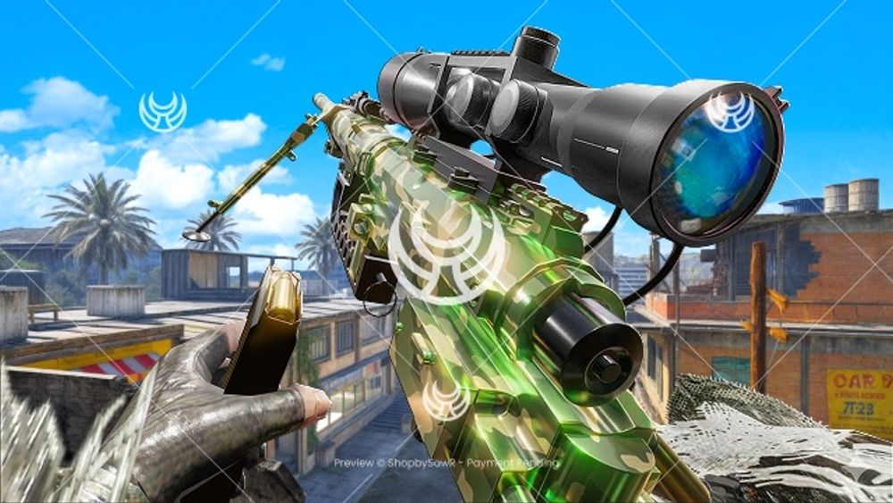 Intervention with Woodland camo — Modern Warfare 2 YouTube thumbnail