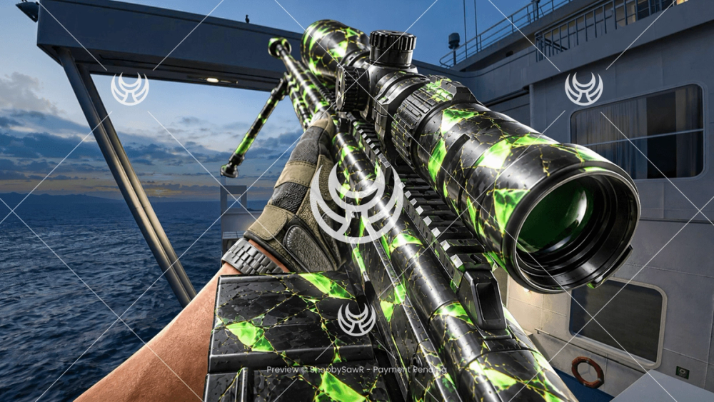 Astaroth .57 with Pyroclast Cascade camo — Modern Warfare 4 YouTube thumbnail