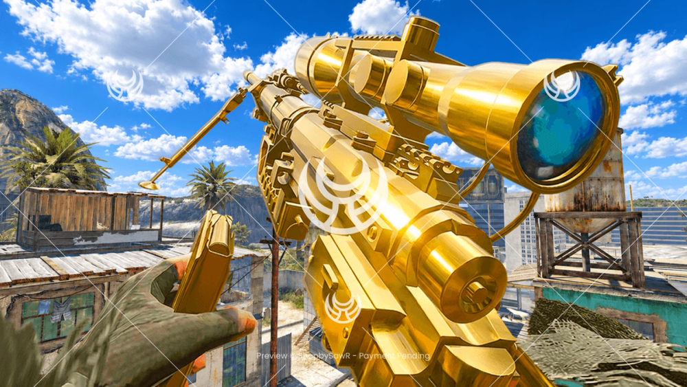 Intervention with Gold camo — Modern Warfare 2 YouTube thumbnail