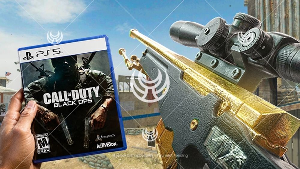 L96A1 with Gold camo — Black Ops YouTube thumbnail