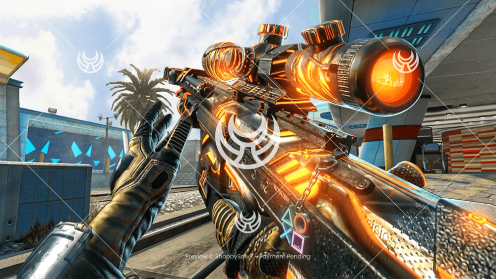 DSR50 with Cyborg camo — Black Ops II YouTube thumbnail