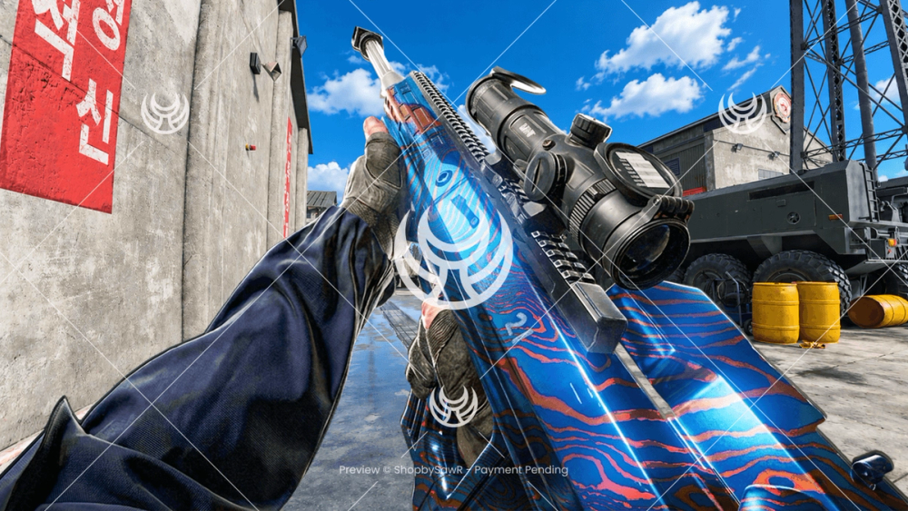 Signal 50 with Damascus camo — Modern Warfare 4 YouTube thumbnail