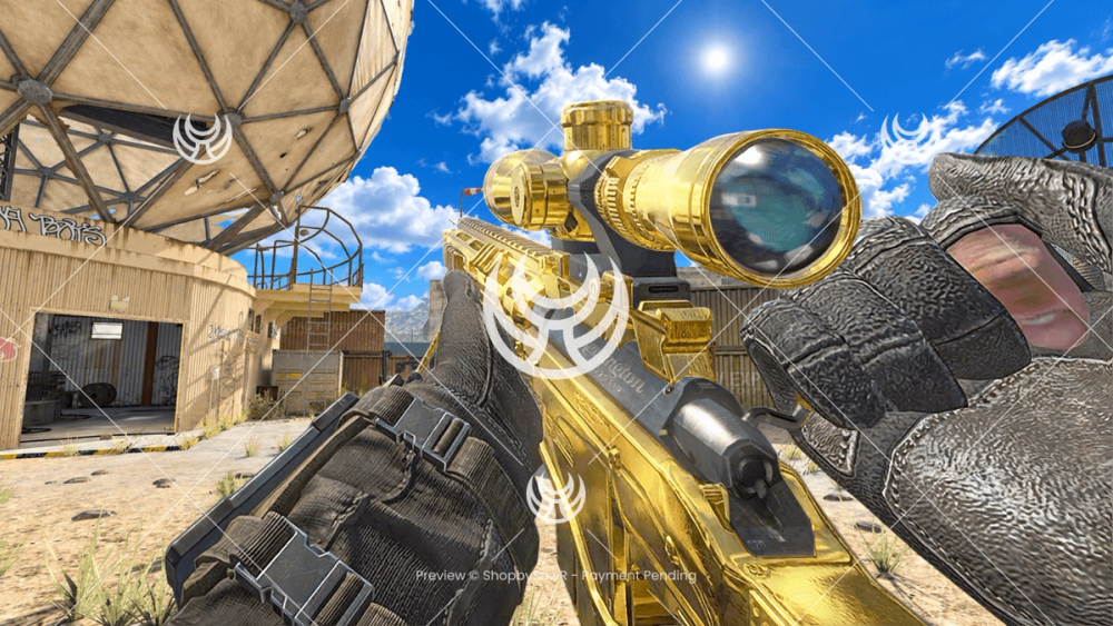 MSR with Gold camo — Modern Warfare 3 YouTube thumbnail