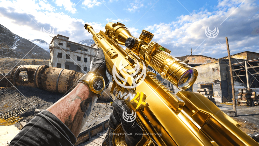Signal 50 with Gold camo — Modern Warfare 4 YouTube thumbnail
