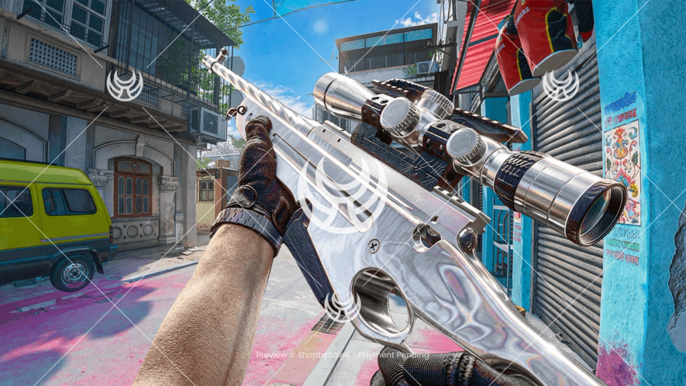 KG7 Vulcan with Platinum camo — Modern Warfare 4 YouTube thumbnail