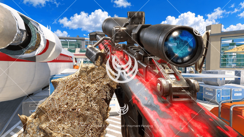 Barrett 50cal with Red Tiger camo — Modern Warfare 2 YouTube thumbnail
