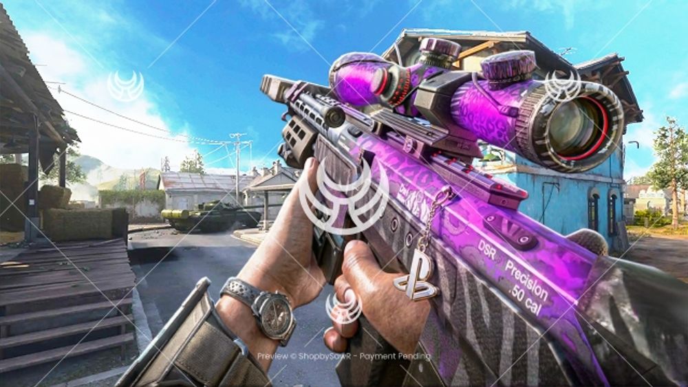 DSR50 with Party Rock camo — Black Ops II YouTube thumbnail