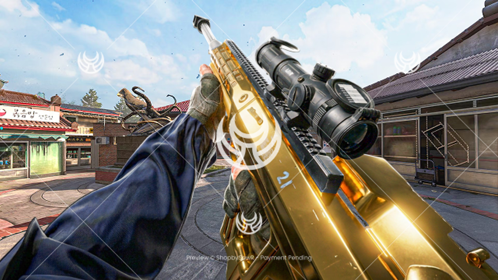 Signal 50 with Gold camo — Modern Warfare 4 YouTube thumbnail