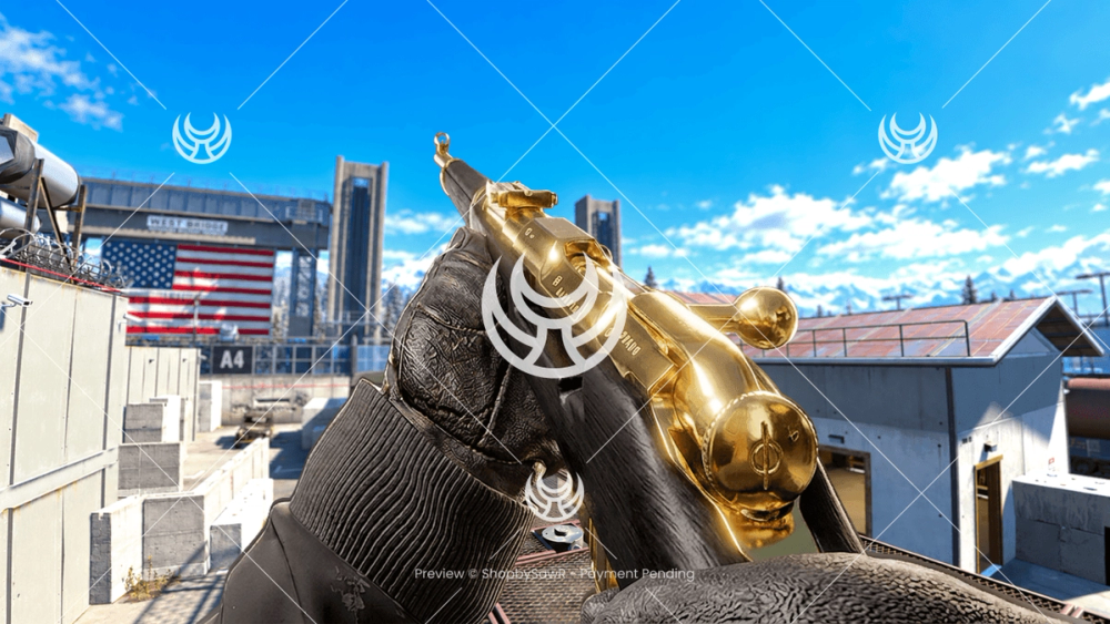 Mosin Nagant with Gold camo — Modern Warfare 4 YouTube thumbnail