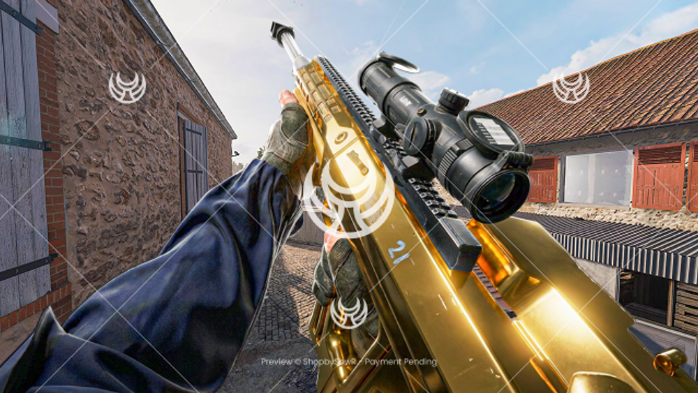 Signal 50 with Gold camo — Modern Warfare 4 YouTube thumbnail
