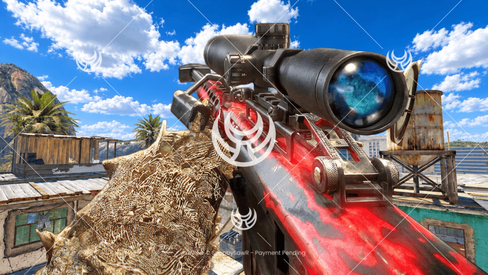 Barrett 50cal with Red Tiger camo — Modern Warfare 2 YouTube thumbnail