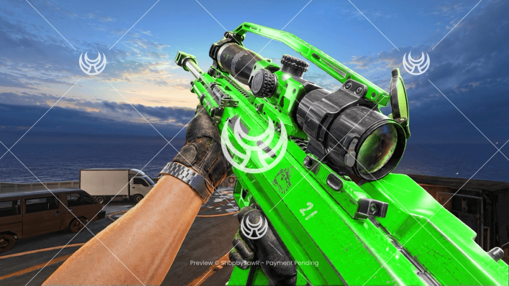 Signal 50 with Green camo — Modern Warfare 4 YouTube thumbnail
