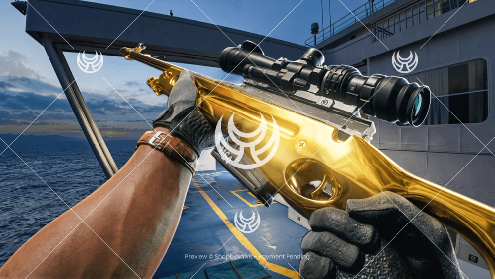KG7 Vulcan with Gold camo — Modern Warfare 4 YouTube thumbnail