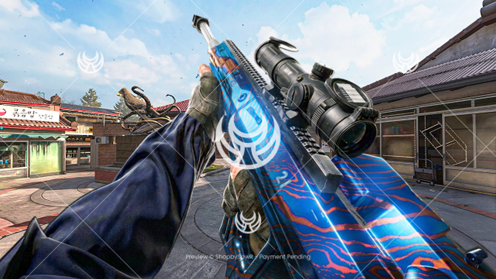 Signal 50 with Damascus camo — Modern Warfare 4 YouTube thumbnail
