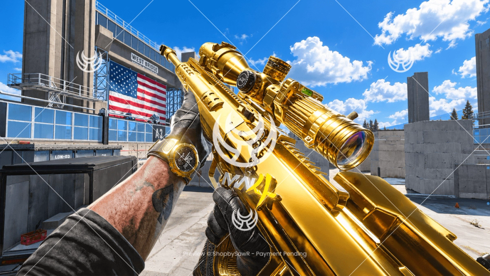Signal 50 with Gold camo — Modern Warfare 4 YouTube thumbnail