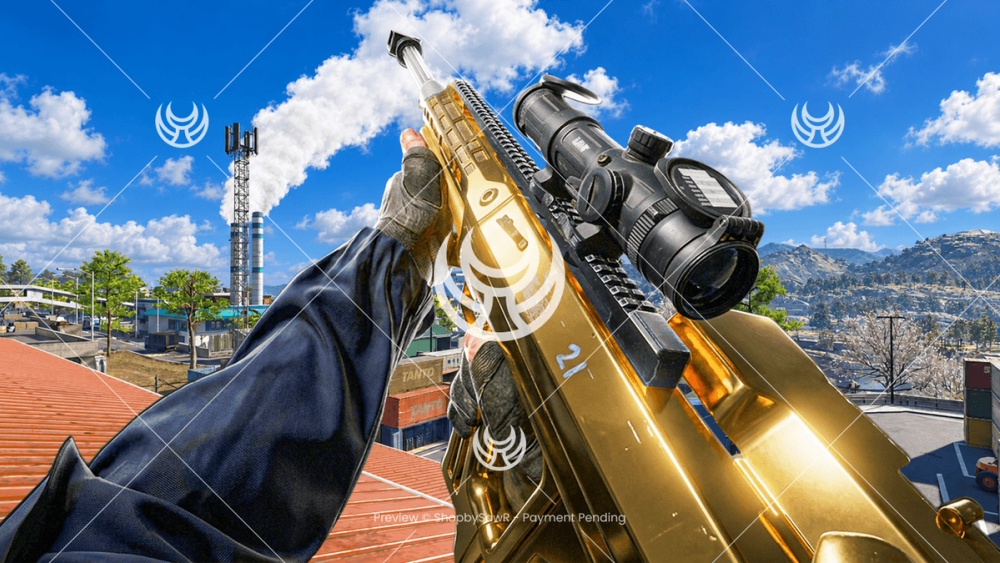 Signal 50 with Gold camo — Modern Warfare 4 YouTube thumbnail