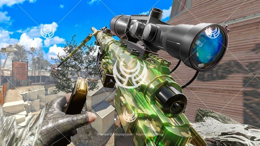 Intervention with Woodland camo — Modern Warfare 2 YouTube thumbnail