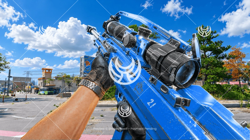 Signal 50 with Blue camo — Modern Warfare 4 YouTube thumbnail