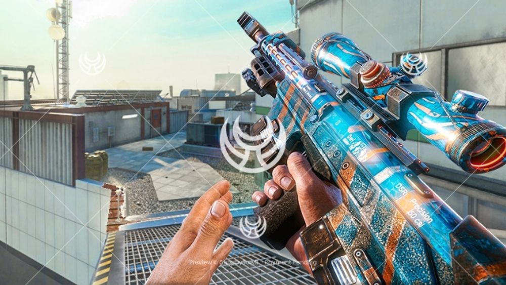 DSR50 with Aqua camo — Black Ops II YouTube thumbnail