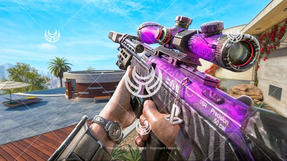 DSR50 with Party Rock camo — Black Ops II YouTube thumbnail