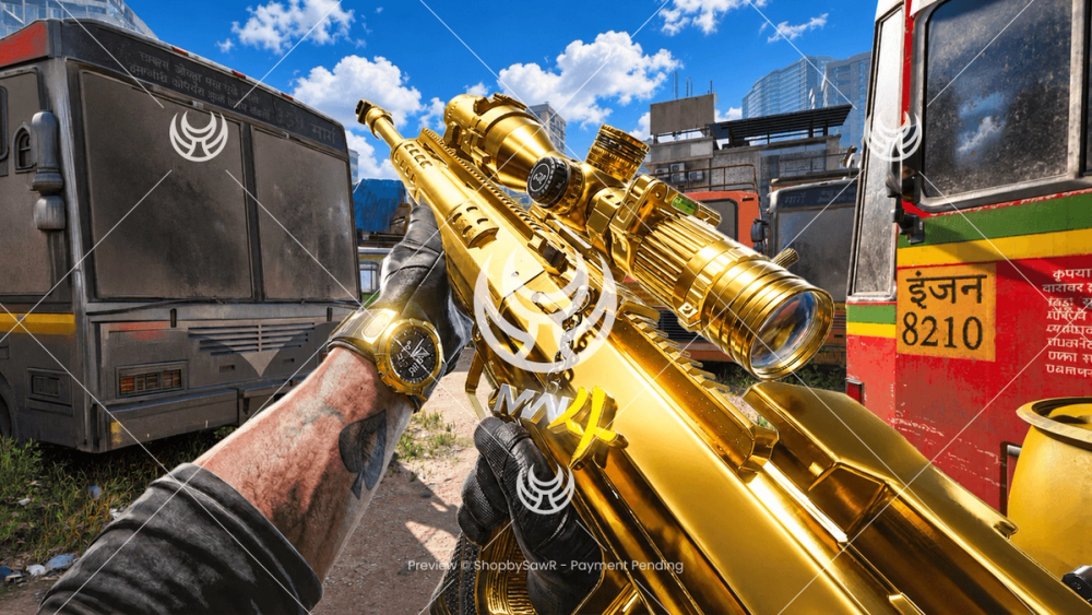 Signal 50 with Gold camo — Modern Warfare 4 YouTube thumbnail