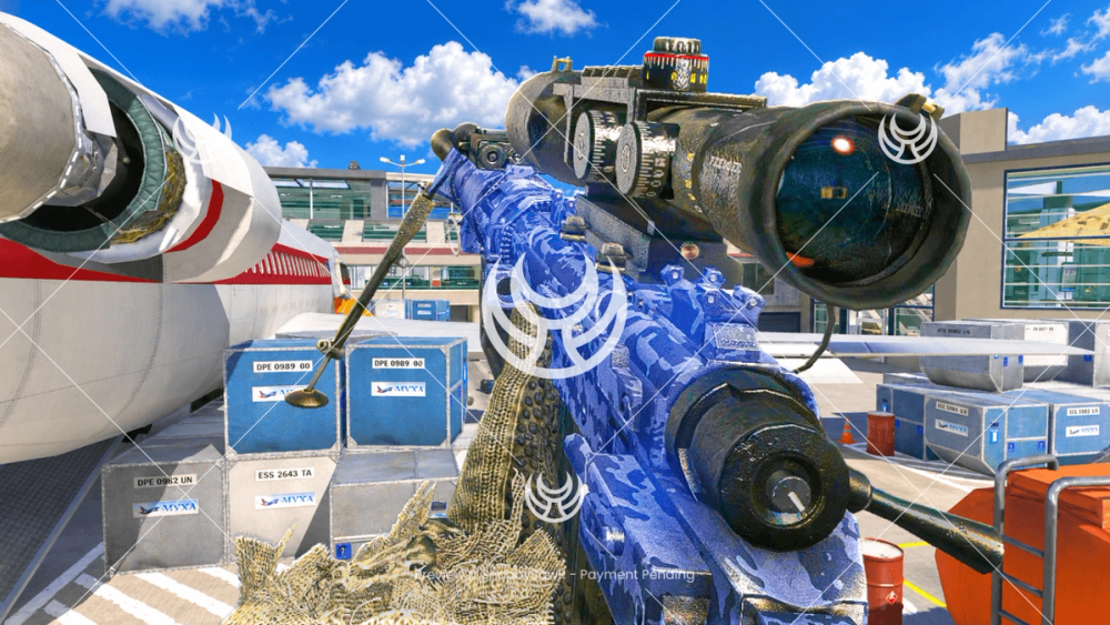 Intervention with Blue Tiger camo — Modern Warfare 2 YouTube thumbnail