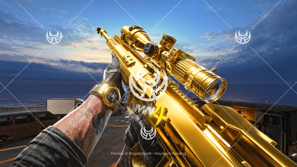 Signal 50 with Gold camo — Modern Warfare 4 YouTube thumbnail