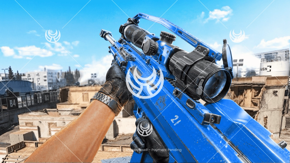 Signal 50 with Blue camo — Modern Warfare 4 YouTube thumbnail