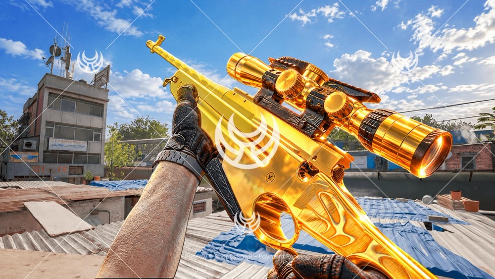KG7 Vulcan with Gold camo — Modern Warfare 4 YouTube thumbnail