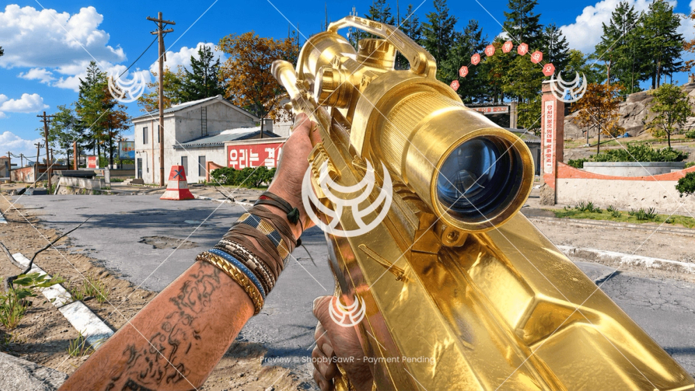 Signal 50 with Gold camo — Modern Warfare 4 YouTube thumbnail