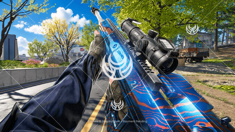 Signal 50 with Damascus camo — Modern Warfare 4 YouTube thumbnail