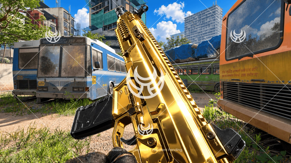 Axion with Gold camo — Modern Warfare 4 YouTube thumbnail