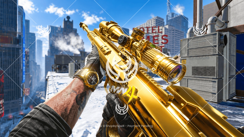 Signal 50 with Gold camo — Modern Warfare 4 YouTube thumbnail