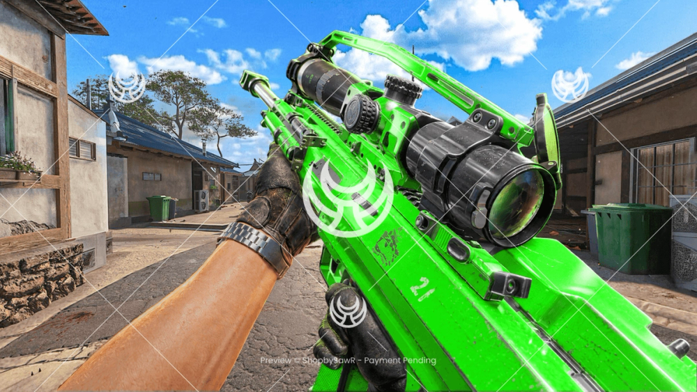 Signal 50 with Green camo — Modern Warfare 4 YouTube thumbnail