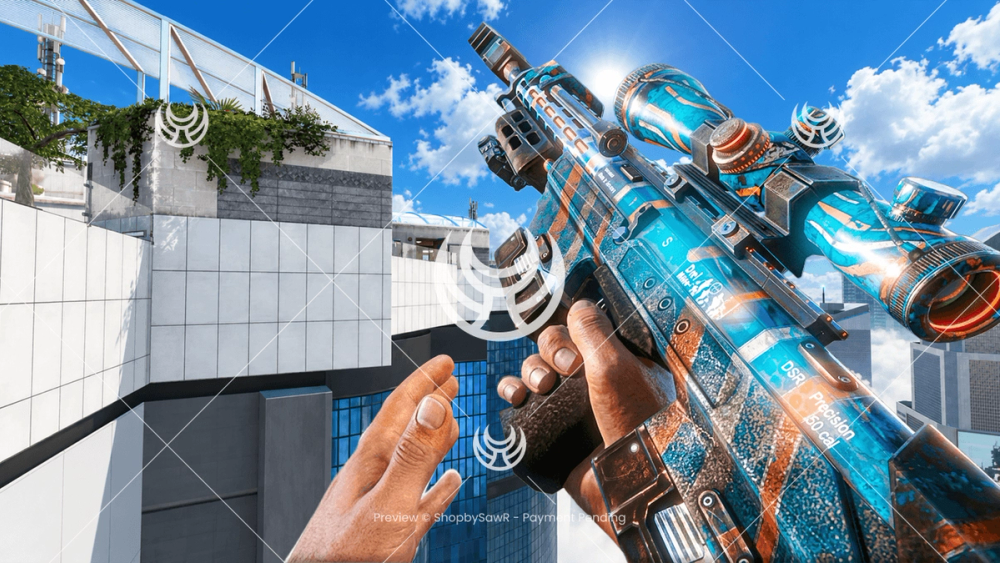 DSR50 with Aqua camo — Black Ops II YouTube thumbnail