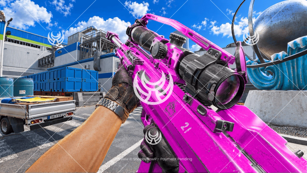 Signal 50 with Pink camo — Modern Warfare 4 YouTube thumbnail