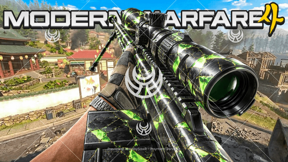 Astaroth .57 with Pyroclast Cascade camo — Modern Warfare 4 YouTube thumbnail