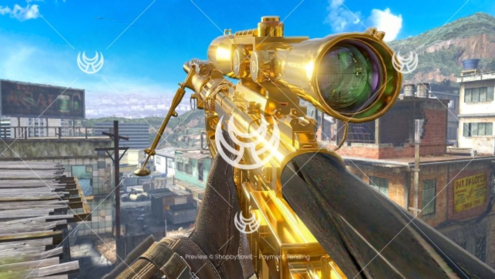 Intervention with Gold camo — Modern Warfare 2 YouTube thumbnail