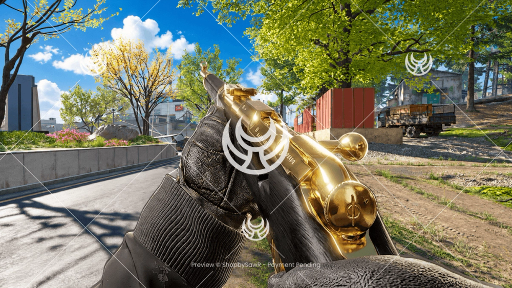 Mosin Nagant with Gold camo — Modern Warfare 4 YouTube thumbnail