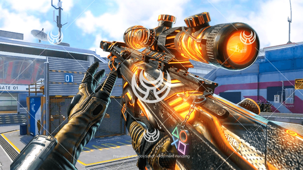 DSR50 with Cyborg camo — Black Ops II YouTube thumbnail