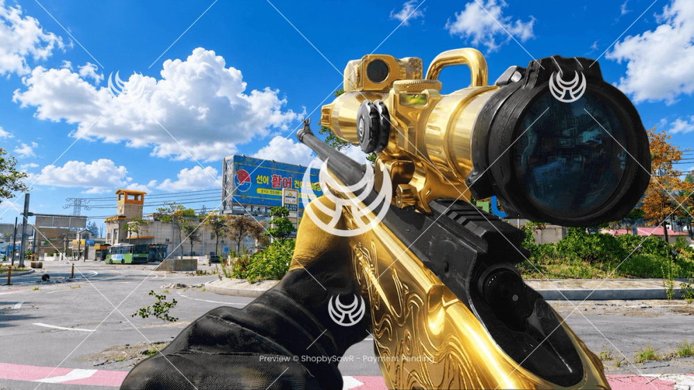 KG7 Vulcan with Gold camo — Modern Warfare 4 YouTube thumbnail