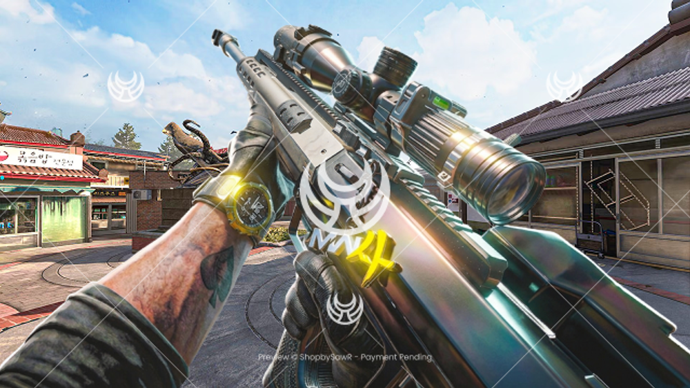 Signal 50 with Default camo — Modern Warfare 4 YouTube thumbnail