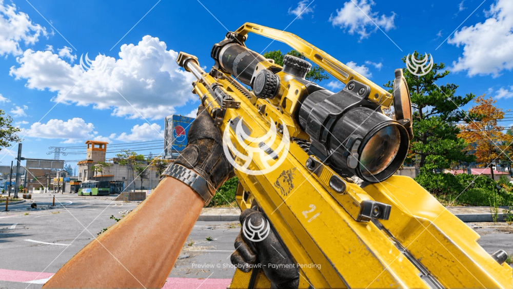 Signal 50 with Yellow camo — Modern Warfare 4 YouTube thumbnail