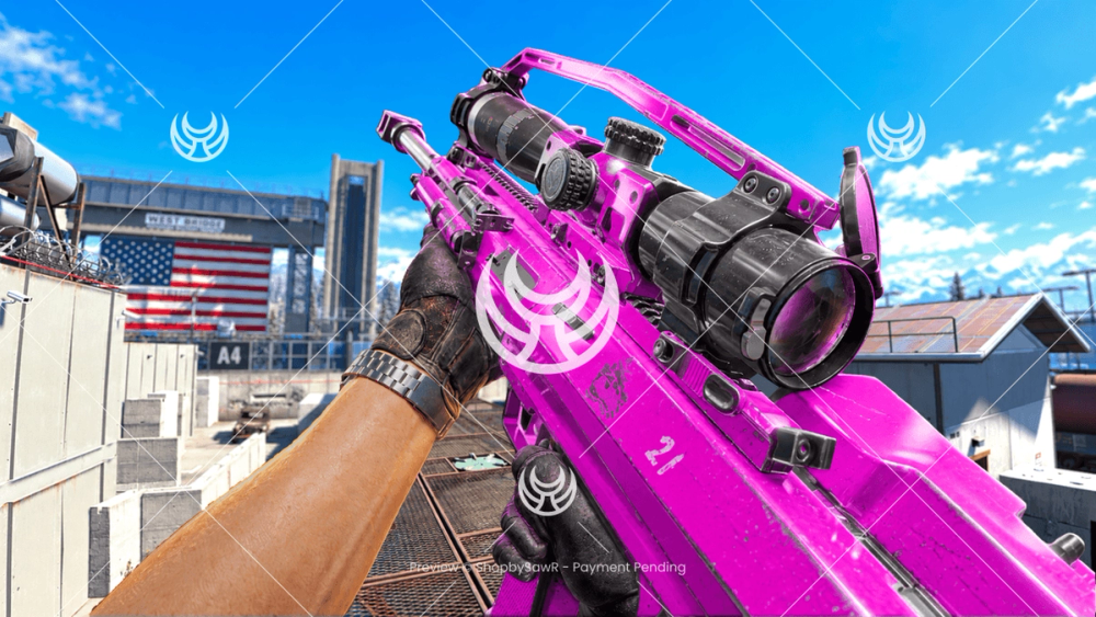 Signal 50 with Pink camo — Modern Warfare 4 YouTube thumbnail