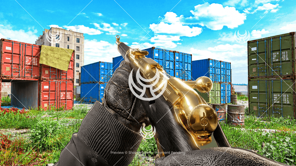 Mosin Nagant with Gold camo — Modern Warfare 4 YouTube thumbnail