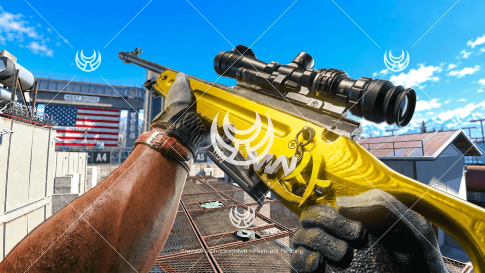 KG7 Vulcan with Yellow camo — Modern Warfare 4 YouTube thumbnail