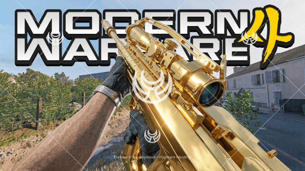 Signal 50 with Gold camo — Modern Warfare 4 YouTube thumbnail