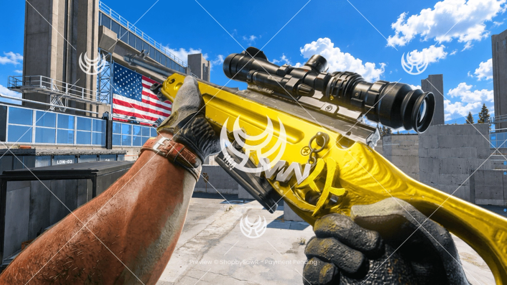 KG7 Vulcan with Yellow camo — Modern Warfare 4 YouTube thumbnail