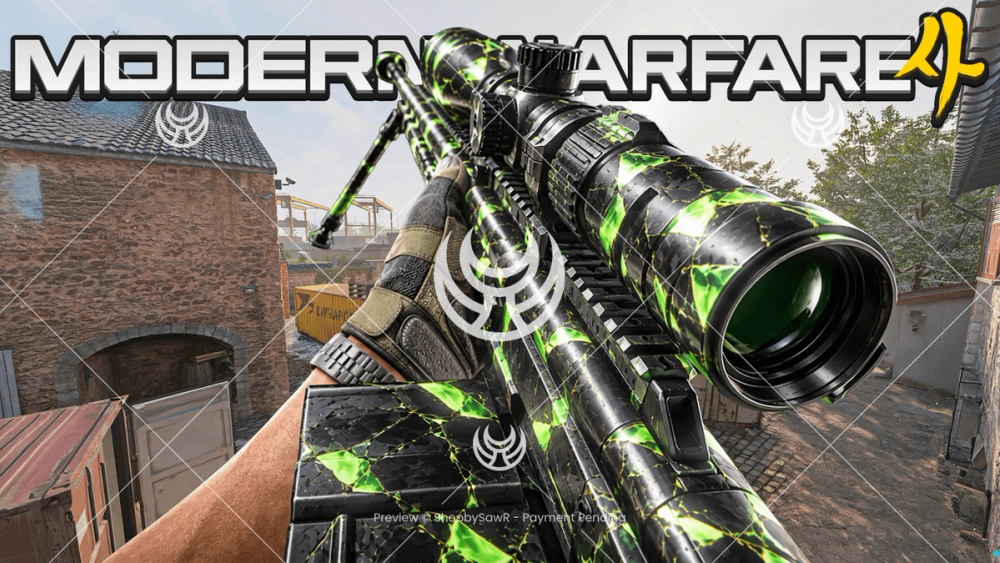 Astaroth .57 with Pyroclast Cascade camo — Modern Warfare 4 YouTube thumbnail